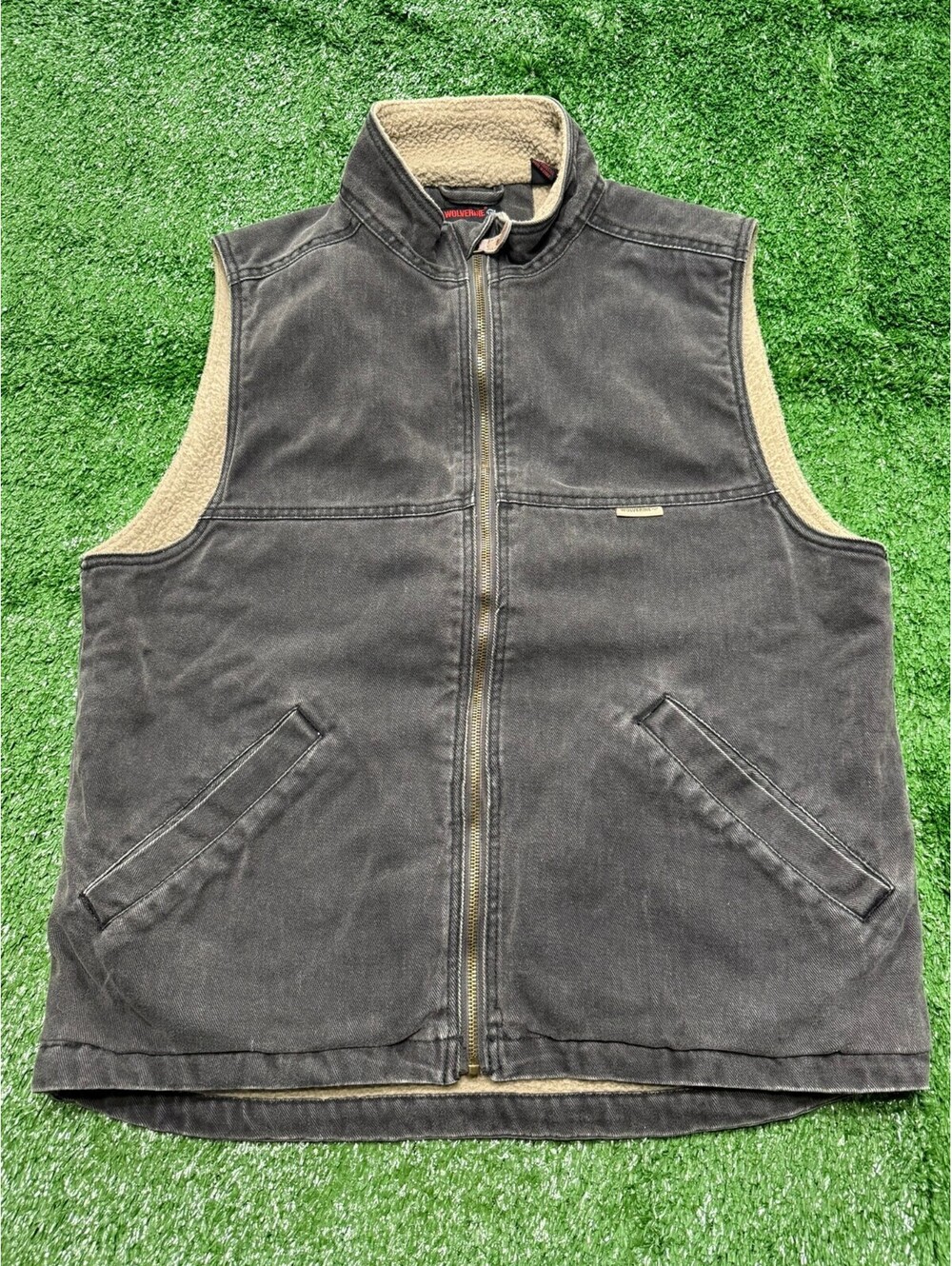 Wolverine Upland Vest | Sherpa Fleece Lining | Size Medium